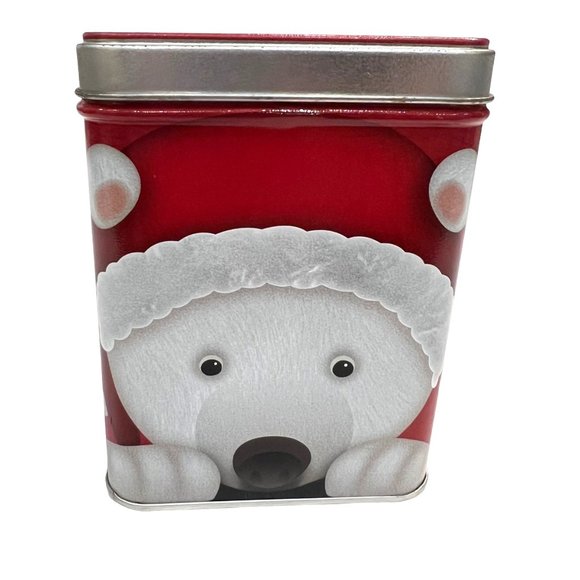 Swiss Miss Empty Hot Cocoa Mix Metal Tins With Brown Bear Polar Bear Picture - Picture 7 of 8